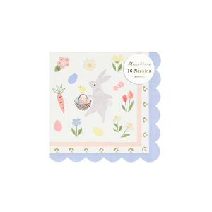 Салфетки Мери Мери (Meri Meri) "Пасхальный кролик", маленькие